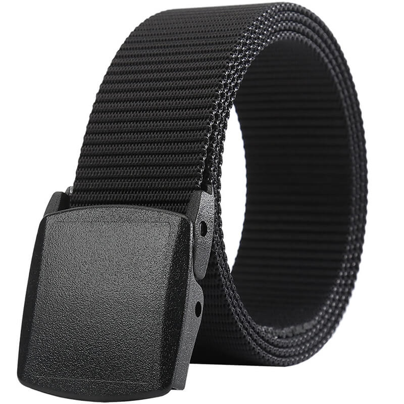 Men's Belt  Canvas Belts Plastic Buckle Easy Trim to Fit LionVII