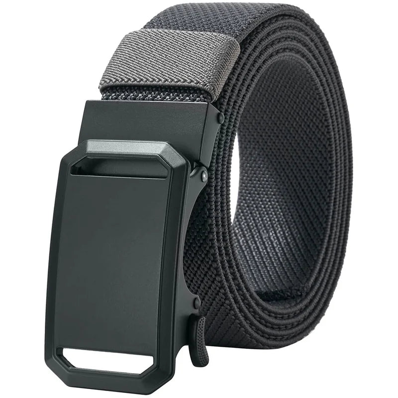 LionVII Ratchet Elastic Stretch Belts, 1 3/8' Slide Belt for Men with Automatic Buckle for Men Dress, Adjustable Trim to Fit 28-49' Waist - Exquisite craftsmanship make it more valuable.
This ratchet elastic belt for men is durable comfo - LionVII Professional Gear