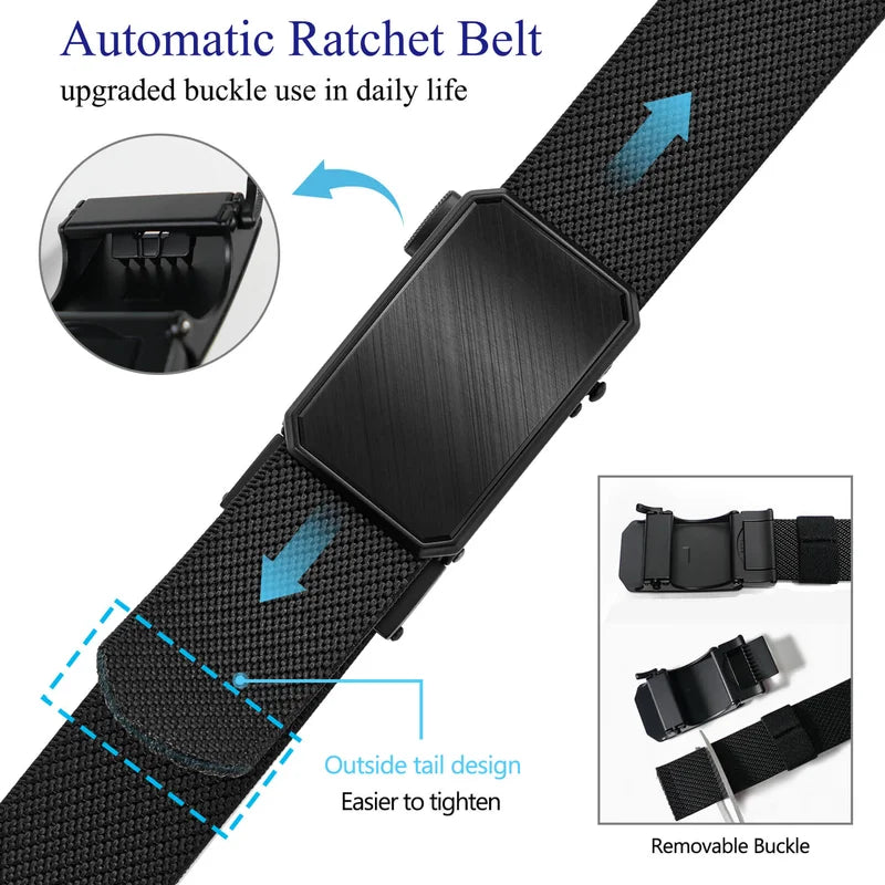 LionVII Ratchet Elastic Stretch Belts, 1 3/8' Belt for Men with Automatic Buckle for Men, Adjustable Trim to Fit 28-49' Waist - Make life enjoyble!
Elevate Your Style with LionVII
Upgrade your wardrobe with the LionVII Men's Ra - LionVII Professional Gear