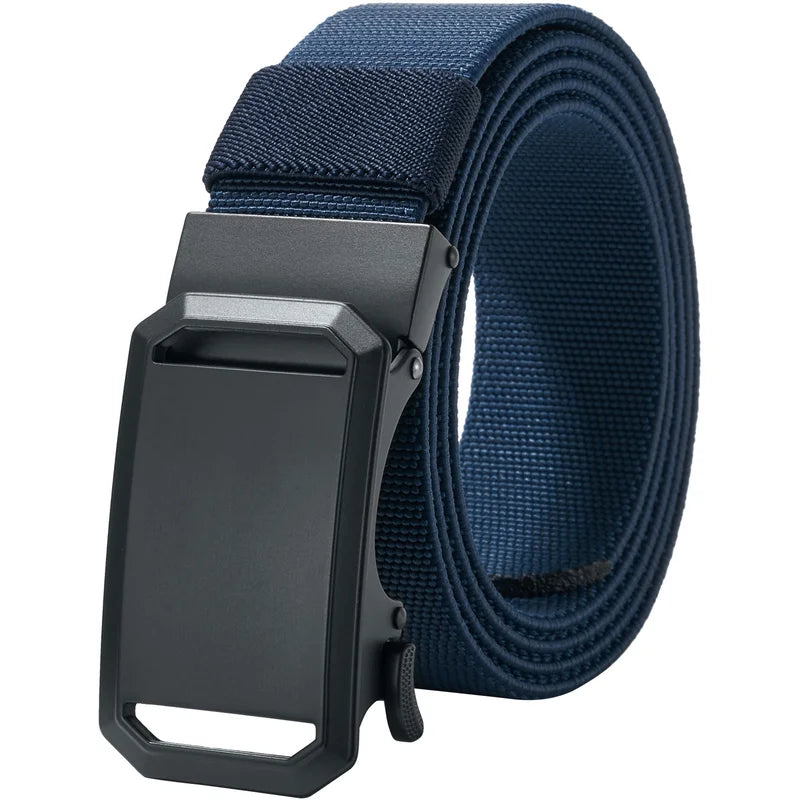 LionVII Ratchet Elastic Stretch Belts, 1 3/8' Slide Belt for Men with Automatic Buckle for Men Dress, Adjustable Trim to Fit 28-49' Waist - Exquisite craftsmanship make it more valuable.
This ratchet elastic belt for men is durable comfo - LionVII Professional Gear