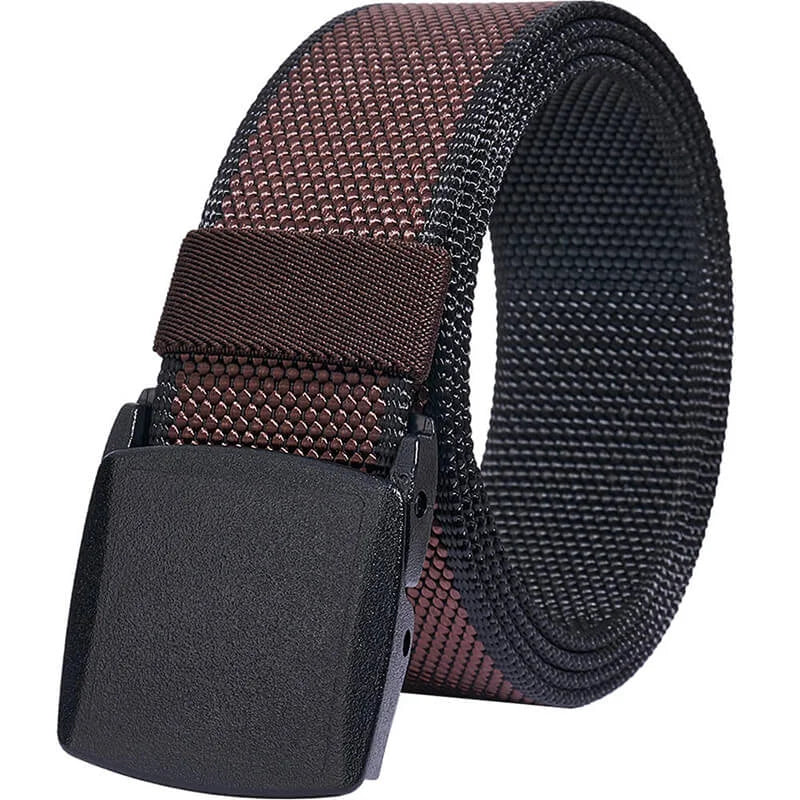 LionVII Mens Belt Web with Plastic Buckle for Work & Golf, Trim to Fit 28-49' Waist - Product Features:

Corrosion resistance, Oxidation resistance;

500lbs Tensile Strength (800D Nylon) - LionVII Professional Gear