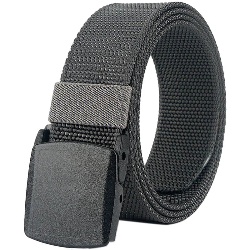 Mens Belt Web, Casual Belt with Plastic Buckle Breathable, Easy Trim to Fit 28- 49' Pants - Choosing LionVII Stylish Sport Belt, Show Your Own Taste
Belt Size(Approx):

Total Length(included b - LionVII Professional Gear