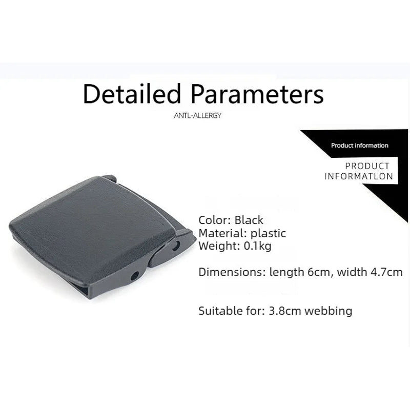 YKK Genuine Buckle Made of High-strength Plastic, Environmentally Friendly Buckle Head, Width 3.8CM / 1.5Inch - Premium YKK belt buckles designed for durability, style, and functionality.
These YKK belt buckles - LionVII Professional Gear