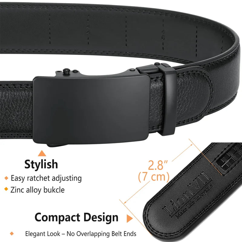 LionVII Men's Ratchet Belt - Genuine Leather Belt for Dress and Casual - Make life enjoyble!
Elevate Your Style with LionVII
Upgrade your wardrobe with the LionVII Men's Rat - LionVII Professional Gear