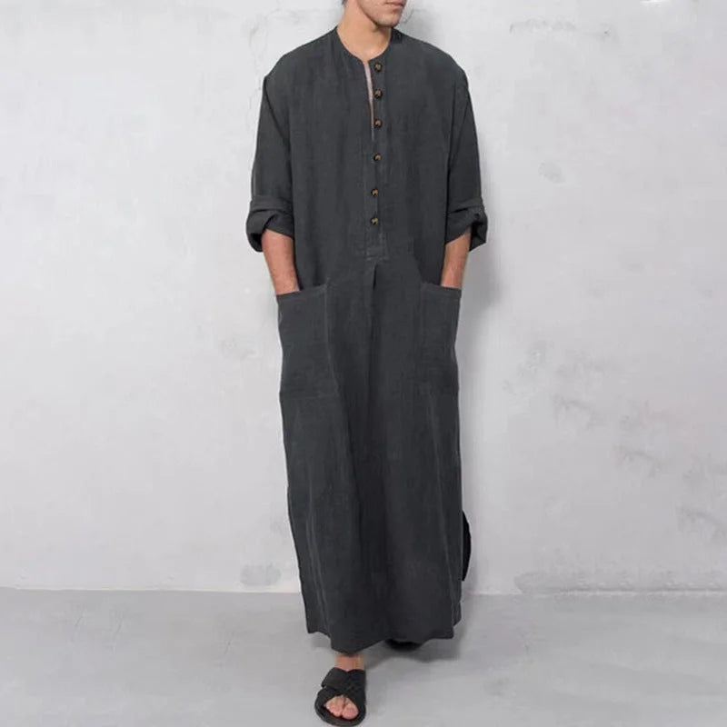 LionVII Men's Kaftan Thobe Long Sleeve with Pockets - 25839妙手关联营销模板start

25839妙手关联营销模板en - LionVII Professional Gear