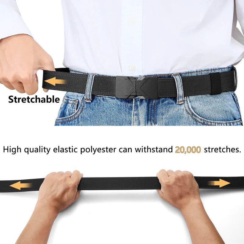 LionVII Quick Release Elastic Belt, Men Stretch Belts with Buckle Fit Through Belt Loops, Adjustable Trim to Fit 28-48' Waist - Make life enjoyble!
Elevate Your Style with LionVII
Upgrade your wardrobe with the LionVII quick rel - LionVII Professional Gear