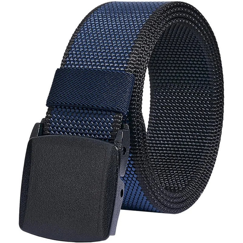 LionVII Mens Belt Web with Plastic Buckle for Work & Golf, Trim to Fit 28-49' Waist - Product Features:

Corrosion resistance, Oxidation resistance;

500lbs Tensile Strength (800D Nylon) - LionVII Professional Gear
