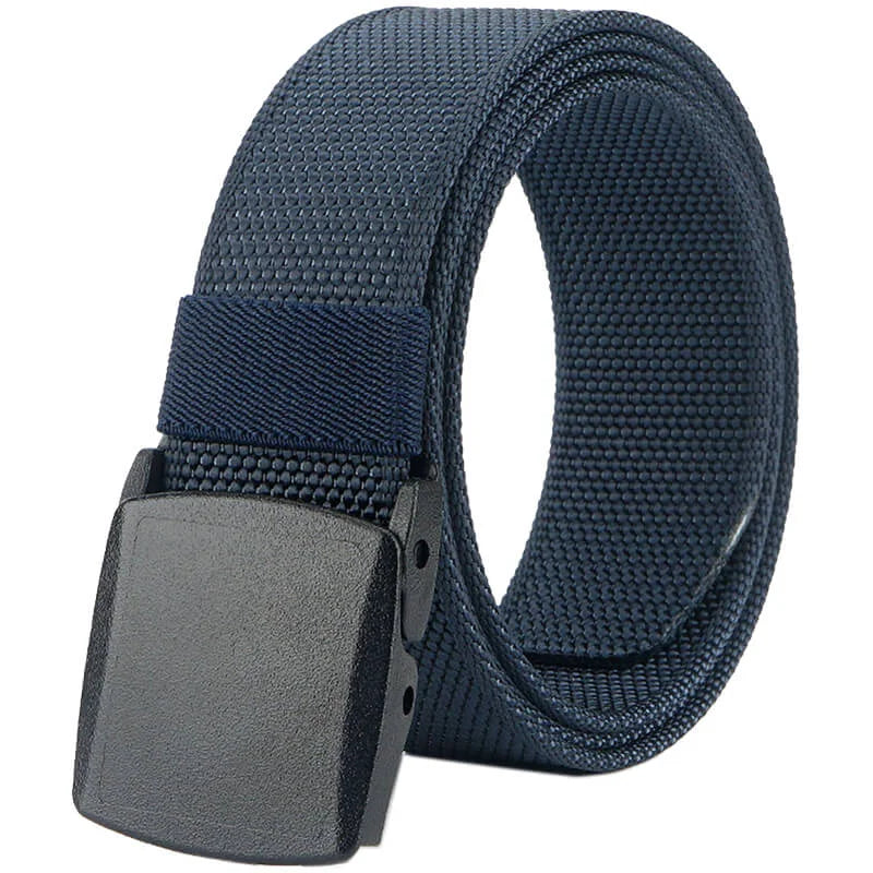 Mens Belt Web, Casual Belt with Plastic Buckle Breathable, Easy Trim to Fit 28- 49' Pants - Choosing LionVII Stylish Sport Belt, Show Your Own Taste
Belt Size(Approx):

Total Length(included b - LionVII Professional Gear