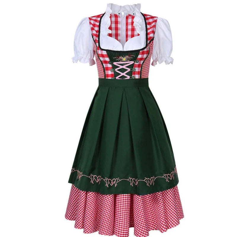 LionVII Folk Costumes for Women Bavarian Traditional Ethnic Costumes -  - LionVII Professional Gear