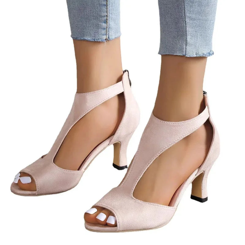 LionVII Women's Pumps Shoes Back zippered -  - LionVII Professional Gear