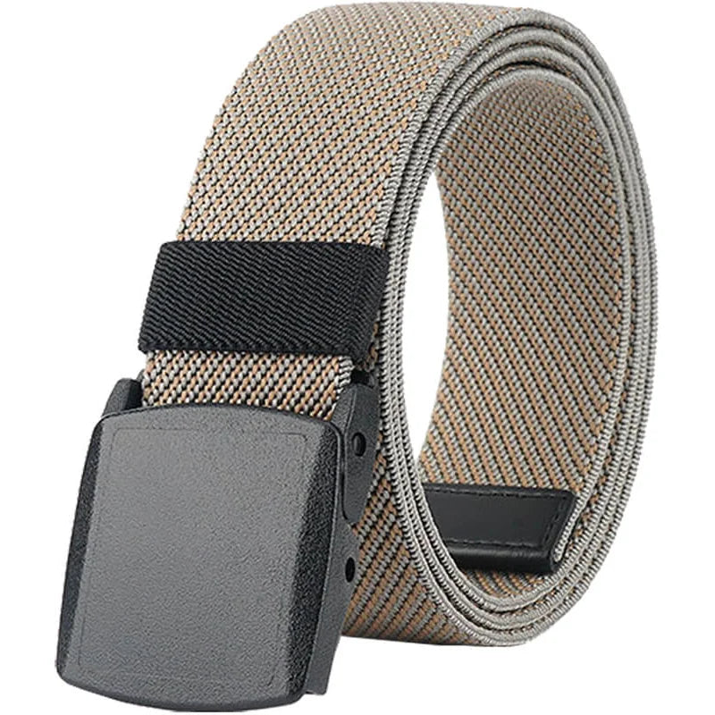 LionVII Men's Elastic Stretch Belts for Men Women with No Metal Plastic Buckle, Trim to Fit 28-49' Waist - Product Features:
1,Corrosion resistance, Oxidation resistance;
2,Strong elastic braided canvas fabr - LionVII Professional Gear