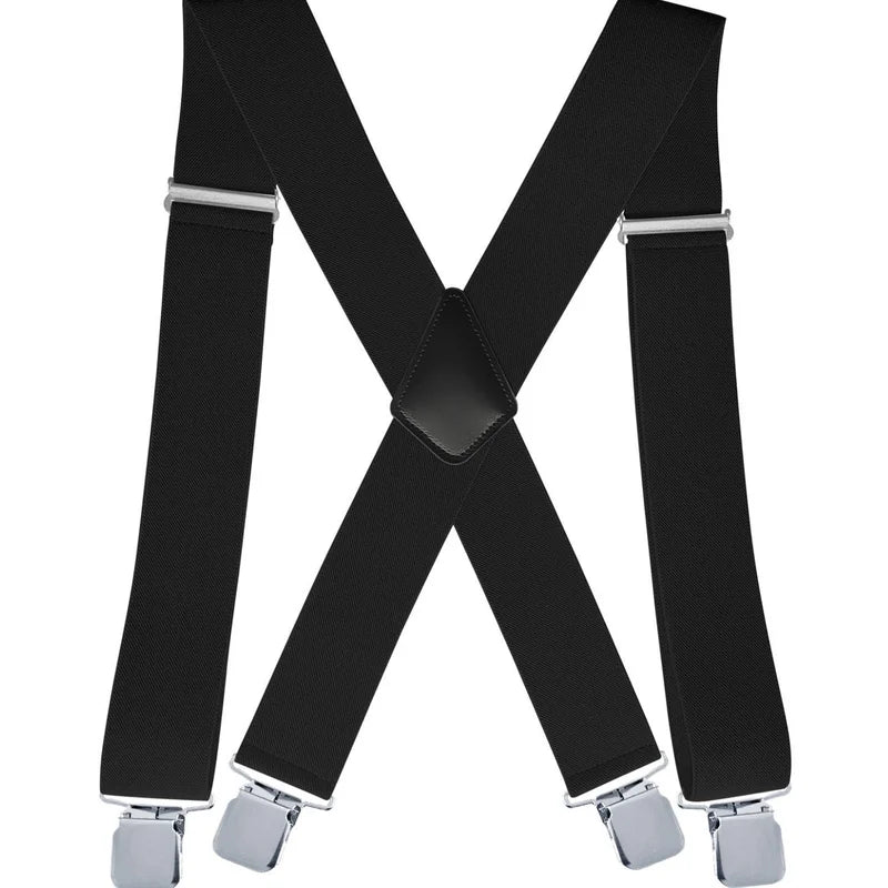 LionVII Men's Strength Elastic Adjustable Suspenders -  - LionVII Professional Gear