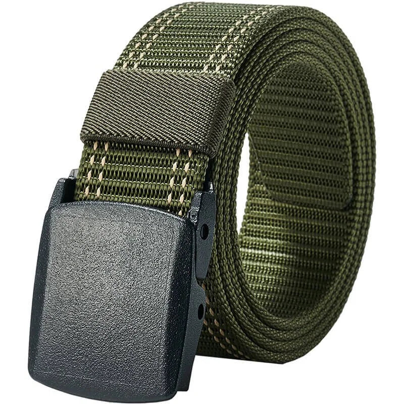 LionVII Work Belt for Men with Plastic Buckle Durable Breathable,Trim to Fit 27- 46' Waist - Product Features:1,Corrosion resistance, Oxidation resistance;2,Strong strap(twice as strong as the - LionVII Professional Gear