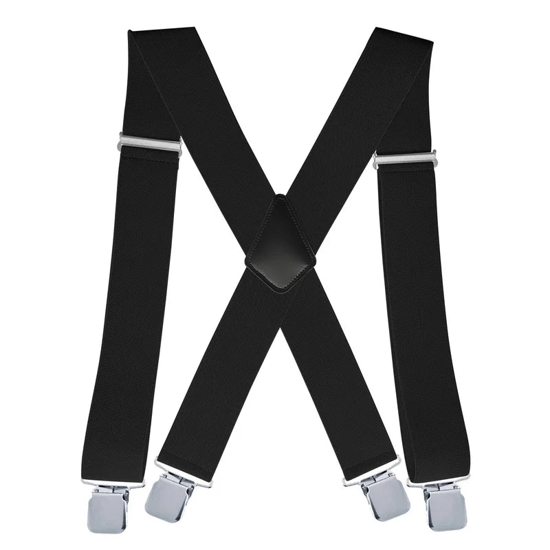 LionVII Men's Strength Elastic Adjustable Suspenders -  - LionVII Professional Gear