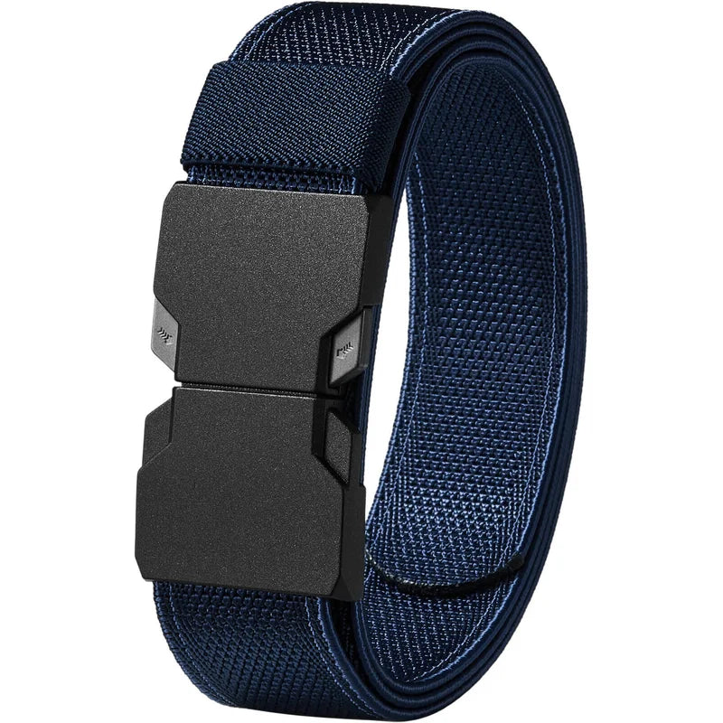 LionVII Elastic Men Belt, Stretch Belts with Quick Release Buckle Fit Through Belt Loops, Adjustable Trim to Fit 28-48' Waist - Product Demensions:
Belt Size(Approx):Total Length(included buckle):52'; Strap Width:1 3/8'.
Product - LionVII Professional Gear
