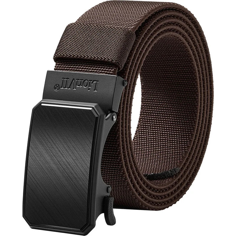 LionVII Ratchet Elastic Stretch Belts, 1 3/8' Belt for Men with Automatic Buckle for Men, Adjustable Trim to Fit 28-49' Waist - Make life enjoyble!
Elevate Your Style with LionVII
Upgrade your wardrobe with the LionVII Men's Ra - LionVII Professional Gear
