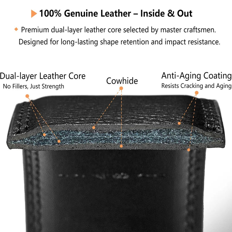 LionVII Men's Ratchet Belt - Genuine Leather Belt for Dress and Casual Black - Make life enjoyble!
Elevate Your Style with LionVII
Upgrade your wardrobe with the LionVII Men's Rat - LionVII Professional Gear