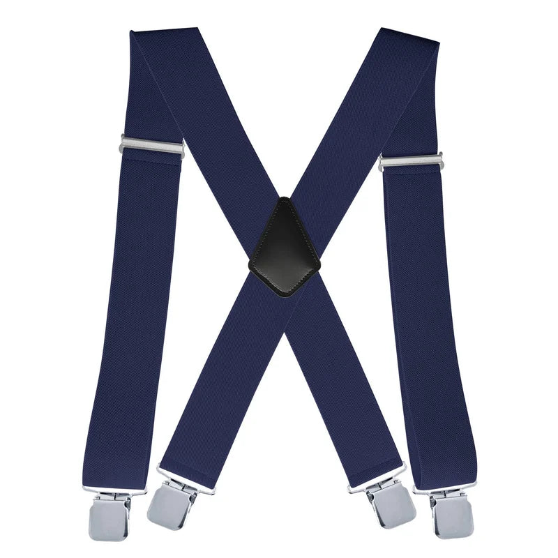 LionVII Men's Strength Elastic Adjustable Suspenders -  - LionVII Professional Gear