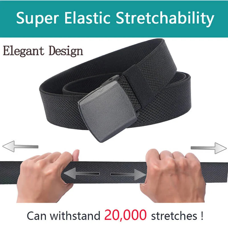 LionVII Men's Elastic Stretch Belts with Plastic Buckle for Outdoor, Fit 27-46' Waist - Product Features:
1,Corrosion resistance, Oxidation resistance;
2,Strong elastic braided canvas fabr - LionVII Professional Gear