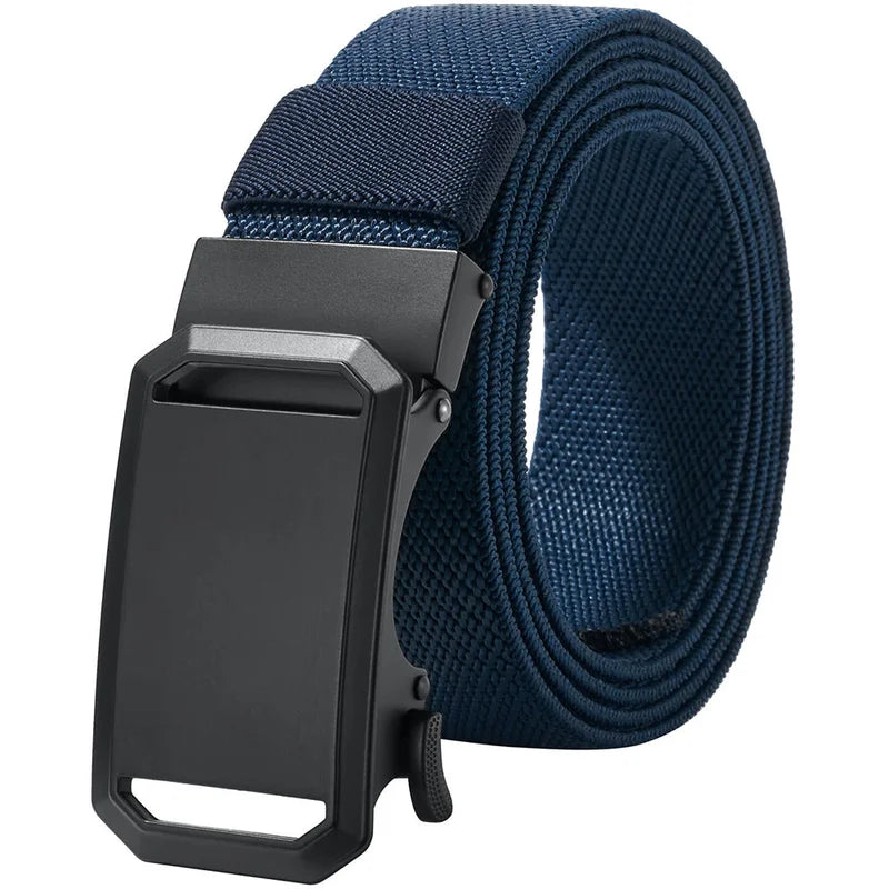 LionVII Ratchet Elastic Stretch Belts, 1 3/8' Slide Belt for Men with Automatic Buckle for Men Dress, Adjustable Trim to Fit 28-49' Waist - Exquisite craftsmanship make it more valuable.
This ratchet elastic belt for men is durable comfo - LionVII Professional Gear