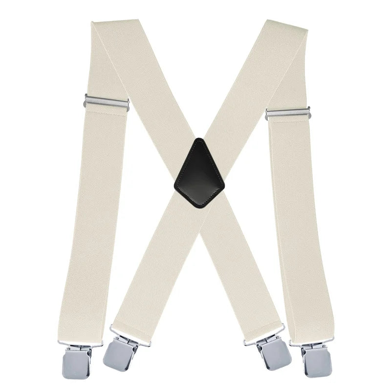 LionVII Men's Strength Elastic Adjustable Suspenders -  - LionVII Professional Gear