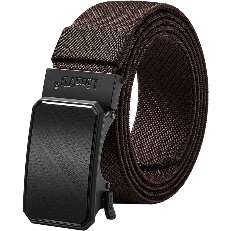 LionVII Ratchet Elastic Stretch Belts, 1 3/8' Belt for Men with Automatic Buckle for Men, Adjustable Trim to Fit 28-49' Waist - Make life enjoyble!
Elevate Your Style with LionVII
Upgrade your wardrobe with the LionVII Men's Ra - LionVII Professional Gear