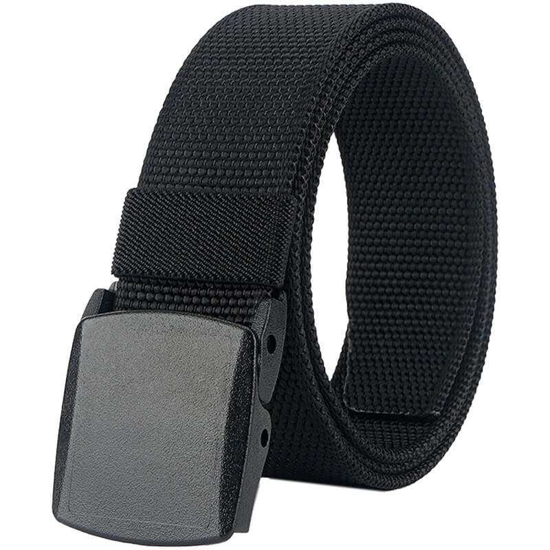 Men's Belt Web Work Belts Plastic Buckle Easy Trim to Fit – LionVII